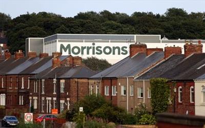 A view of a Morrisons supermarket in Birtley, Britain August 16 2021. REUTERS/Lee Smith