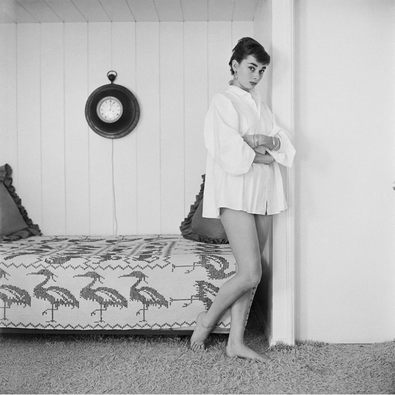 Одри Хепбёрн в объективе фотографа Марка Шоу, 1953 год. 
