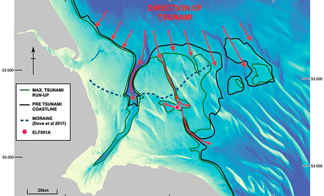 Ученые нашли следы гигантского древнего цунами: вода смыла побережье длиной 600 километров километров, цунами, длиной, побережье, смыла, подобное, сегодня, повторилось, буквально, оказались, вглубь, волна, показала, море Модель, Норвежское, сдвинувшейся, водой, Исследователи, десятки, квадратных