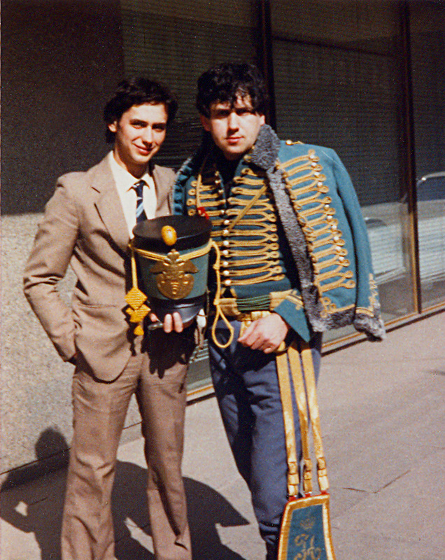 Стас и Сережа Садальские, 1980 год.