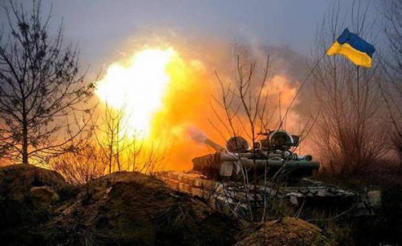 Фронт всё ближе к Краматорску: взрывы на позициях ВСУ (Видео)