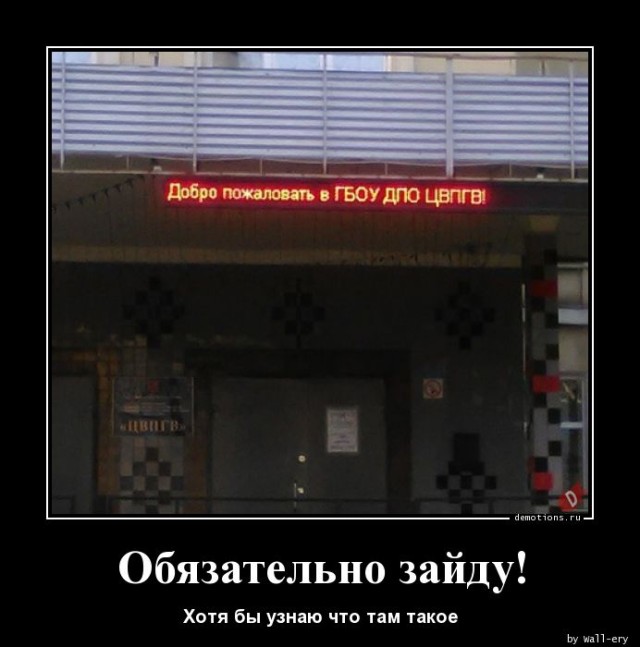 Традиционная коллекция прикольных демотиваторов на любой вкус 