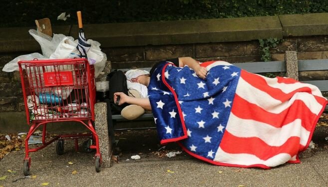 В США, в отличие от России, потрясающая бедность американцев маскируется социальными пособиями