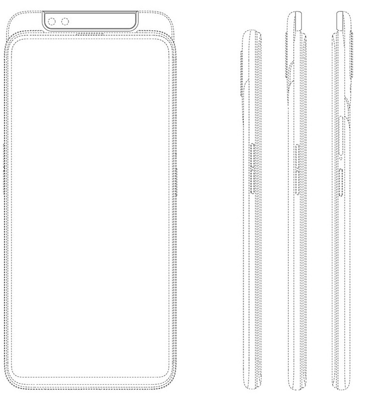 OPPO проектирует смартфон-слайдер с двойной селфи-камерой