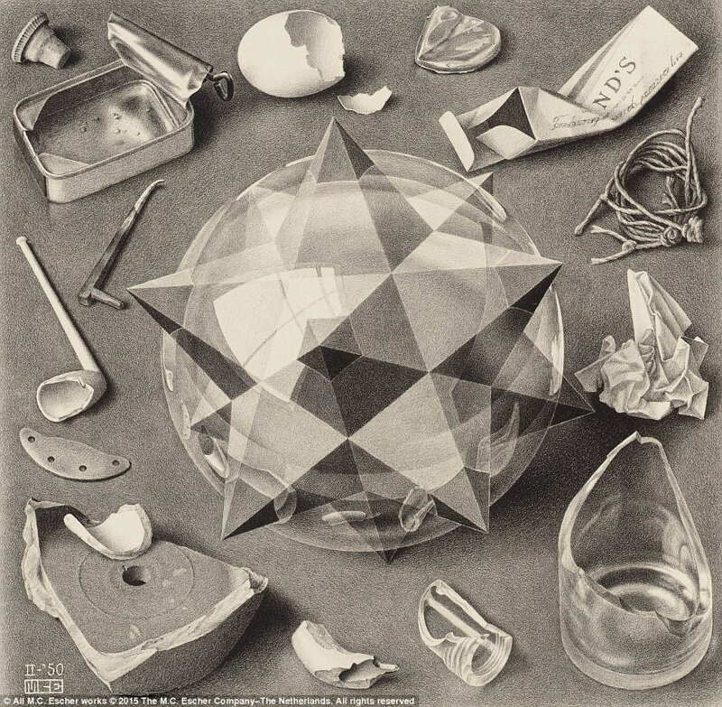 Оптические иллюзии от мастера имп-арта Маурица Эшера иллюзии,интересное, художник  ,  искусство,  факты  