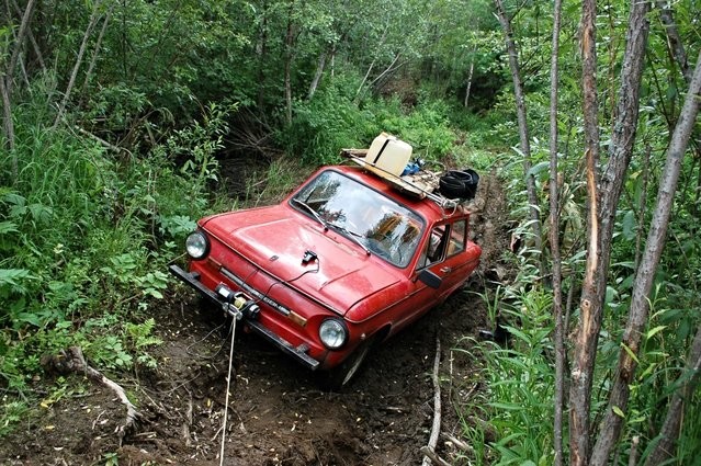 На Запорожце к перевалу Дятлова Автопутешествия, заз