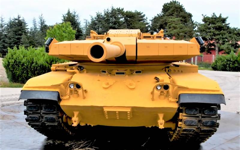 Модернизированный танк TİYK-М60А3 для турецкой армии танк