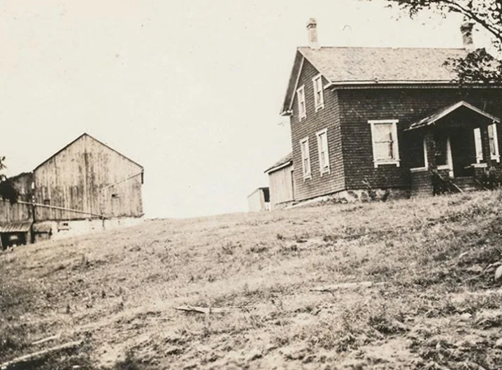 Бретонская деревня нач. 20 века.