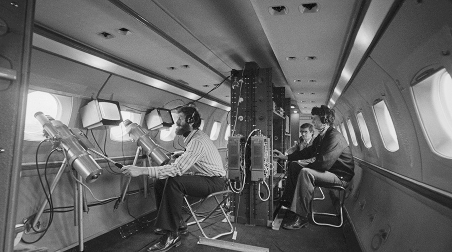 Самолет-обсерватория ЯК-40, 1 января 1978 года