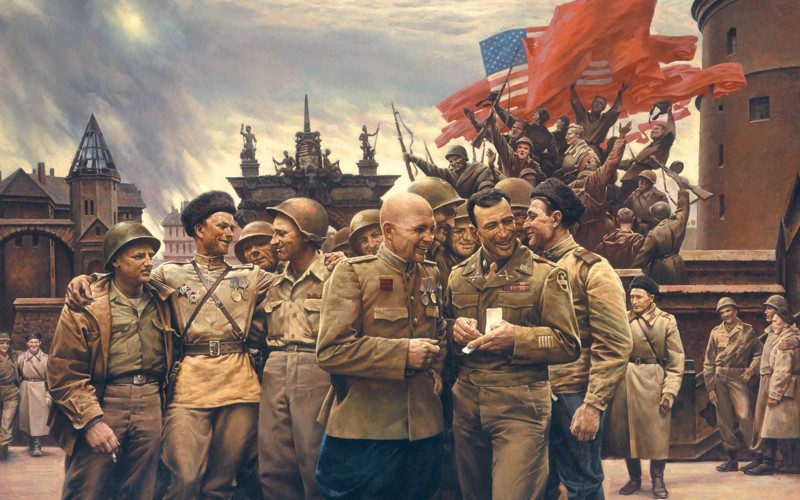 Победа в разных уголках мира в фотографиях вторая мировая, вторая мировая война, история, фото