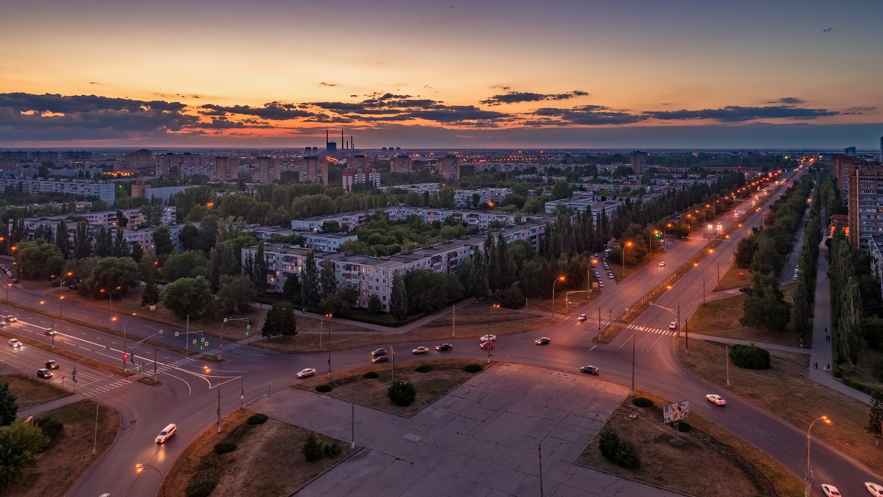 Тольятти с высоты. 2019 