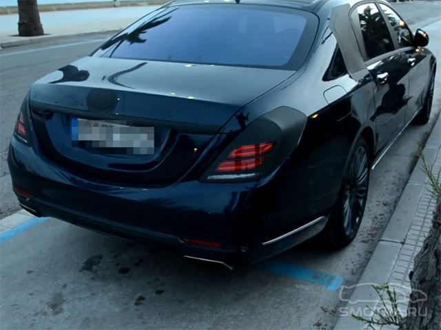Mercedes приоткрыл внешность роскошного Maybach S600 авто и мото
