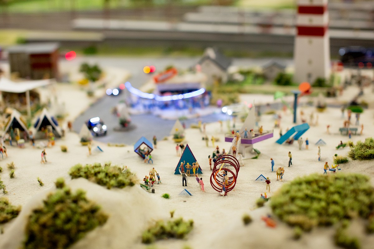 Музей маленьких чудес — Miniatur  Wunderland  в Гамбурге Дальние дали