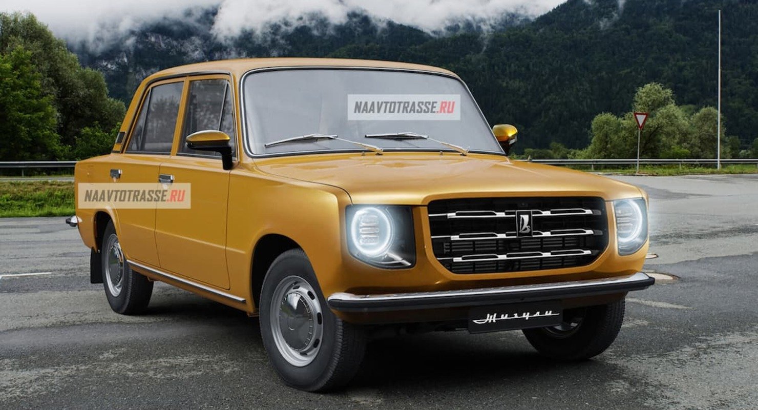 В Сети представили рендеры возрожденной модели ВАЗ-2101