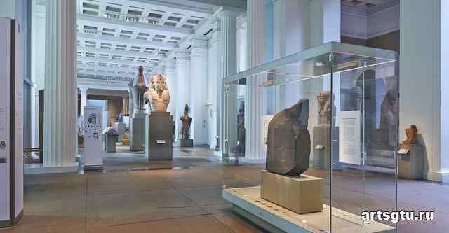 Экспонаты из Британского музея