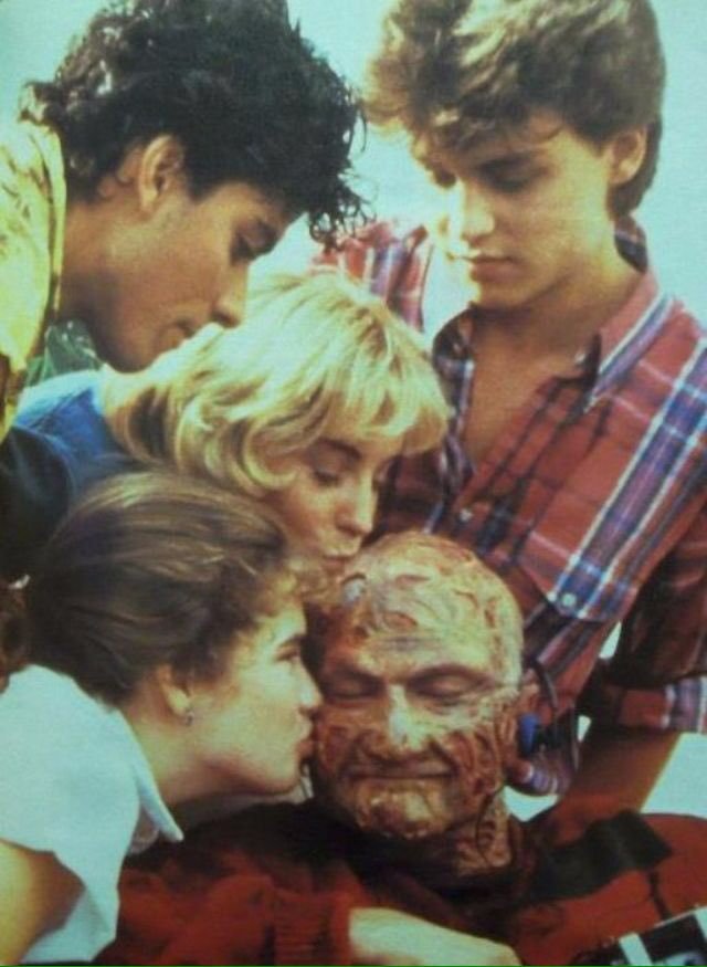 “Кошмар на улице Вязов”, 1984 год, Лос–Анджелес голливуд, за кадром, кино, фото