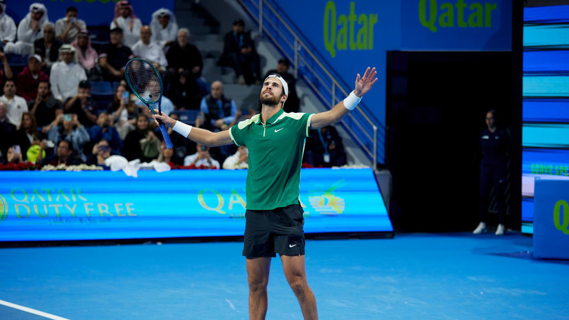 Хачанов победил Ван Аша и вышел в 1/8 финала турнира ATP в Дубае