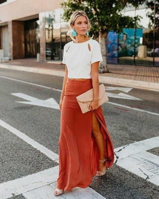 10 образов, которые вдохновят вас носить длинные юбки летом 2020