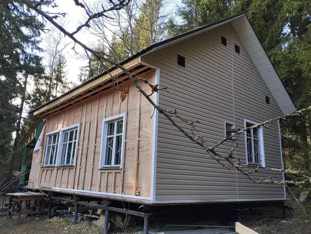 Реконструкция дачного домика