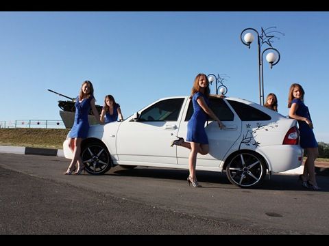 Российские девчонки с машинками Российские девчонки с машинками отдых,юмор