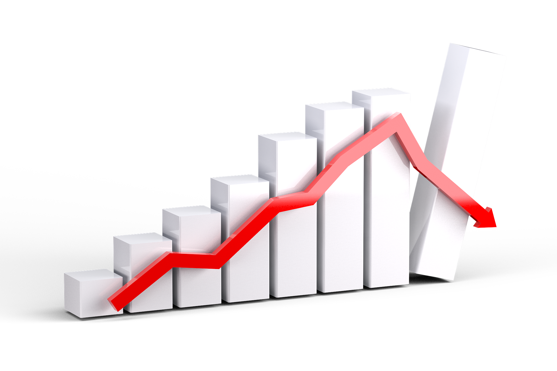 Снижение продаж. Снижение показателей. Снижение эффективности. Снижение объема продаж. Спад экономики.