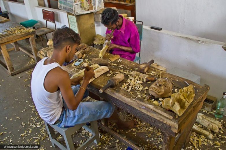 Маски и демоны: удивительное ремесло Шри-Ланки история,маски,путешествие,ремесло,тур,шри ланка