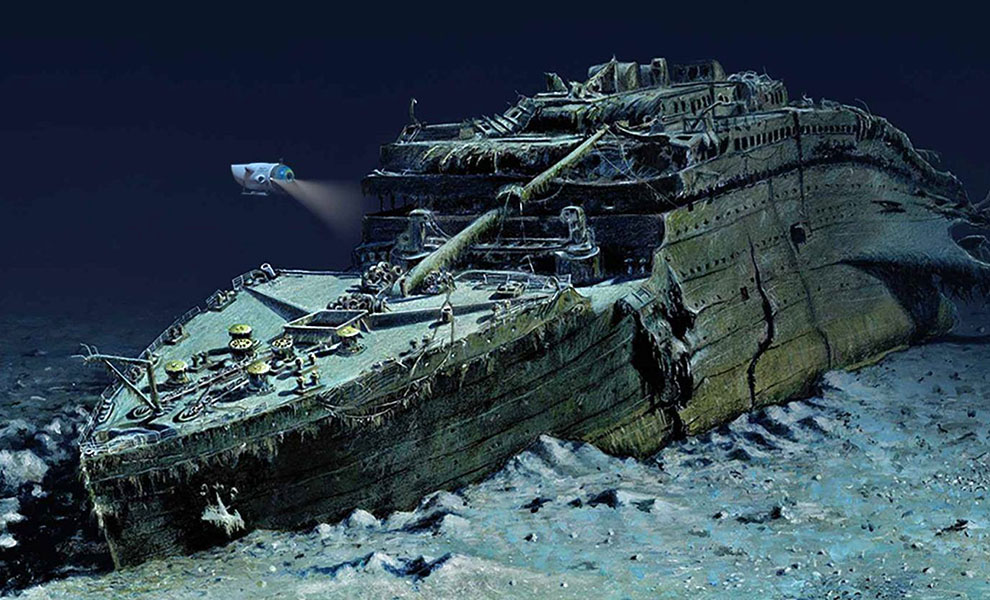 Дрон с камерой 8К впервые спустился к Титанику. Видео показывает детали, которые раньше никто не видел