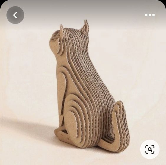 3D котики из картона