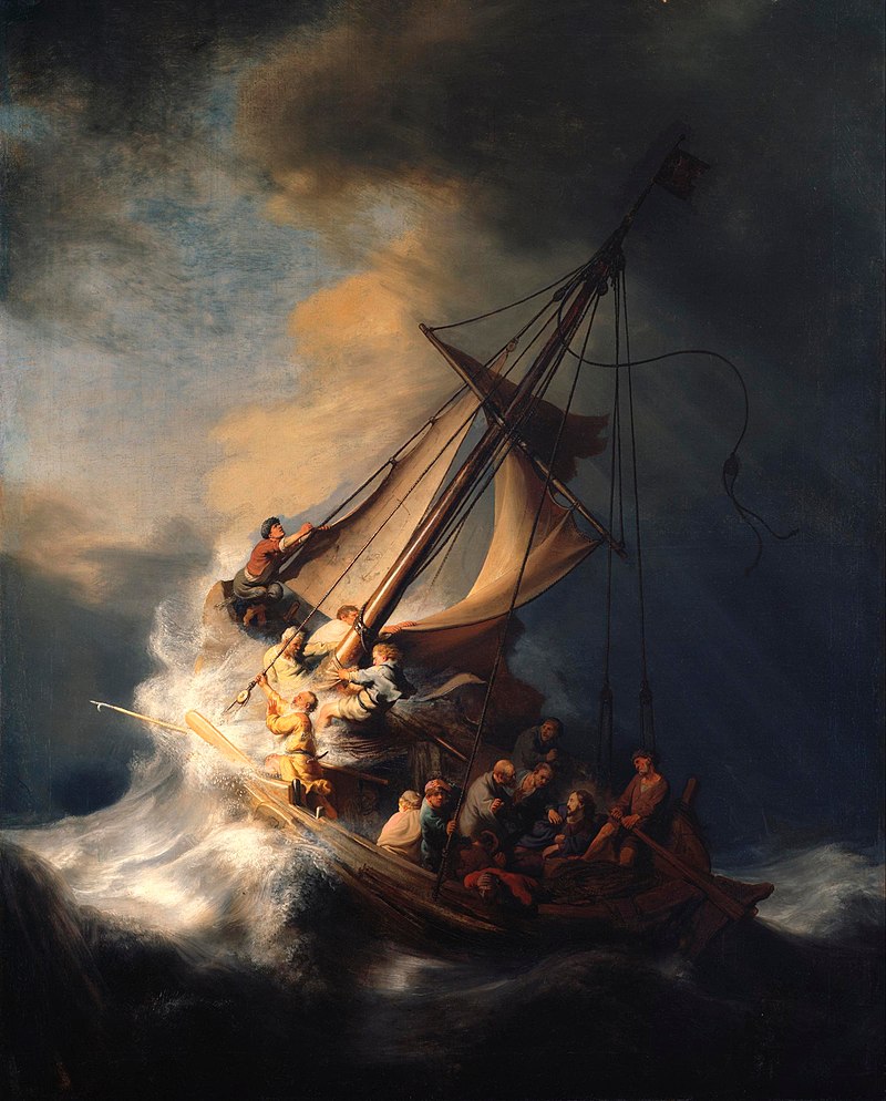 «Христос во время шторма на море Галилейском» — картина Рембрандта, написанная в 1633 году. 
