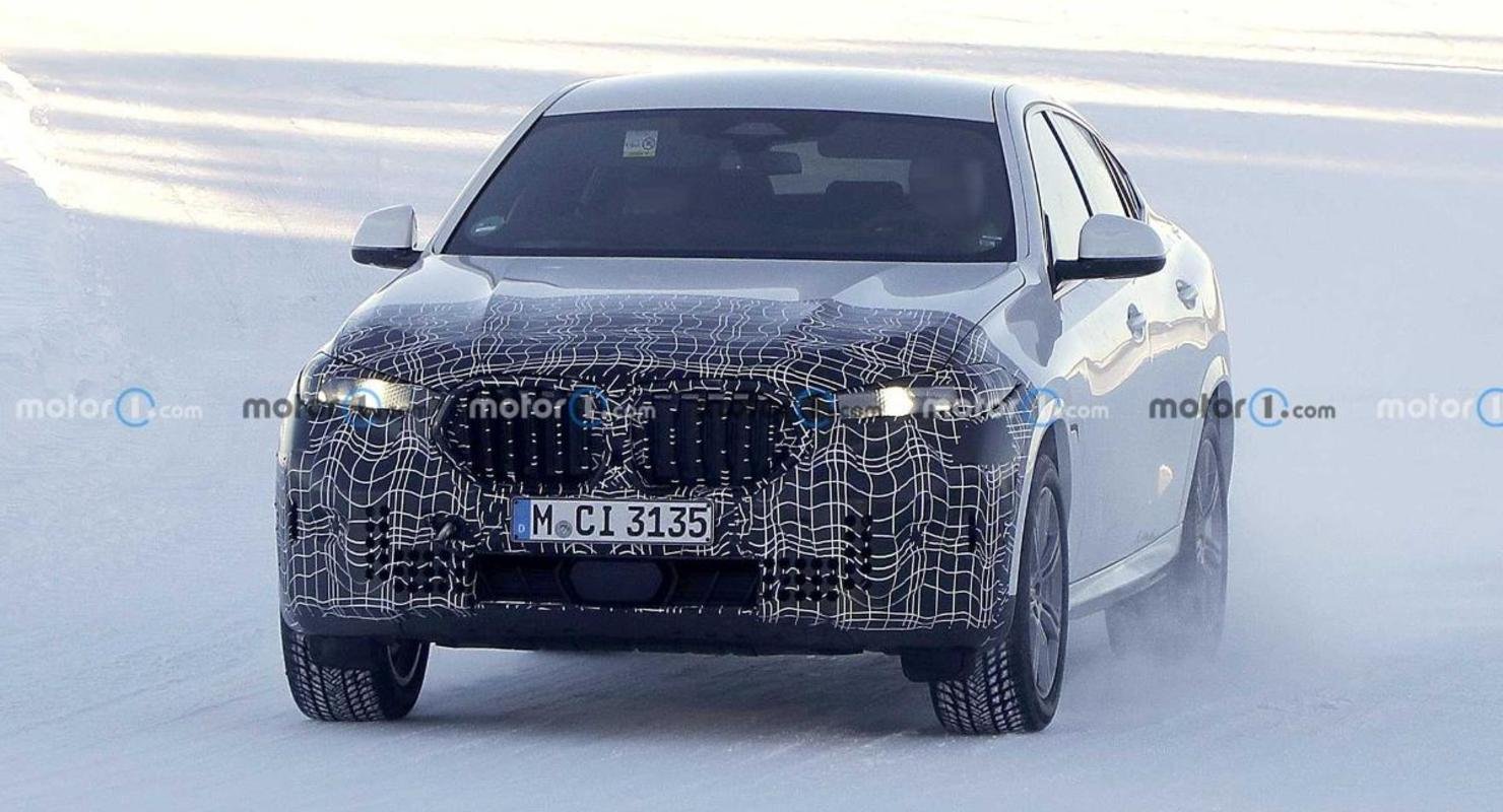 Компания BMW тестирует обновленную версию купе-кроссовера X6