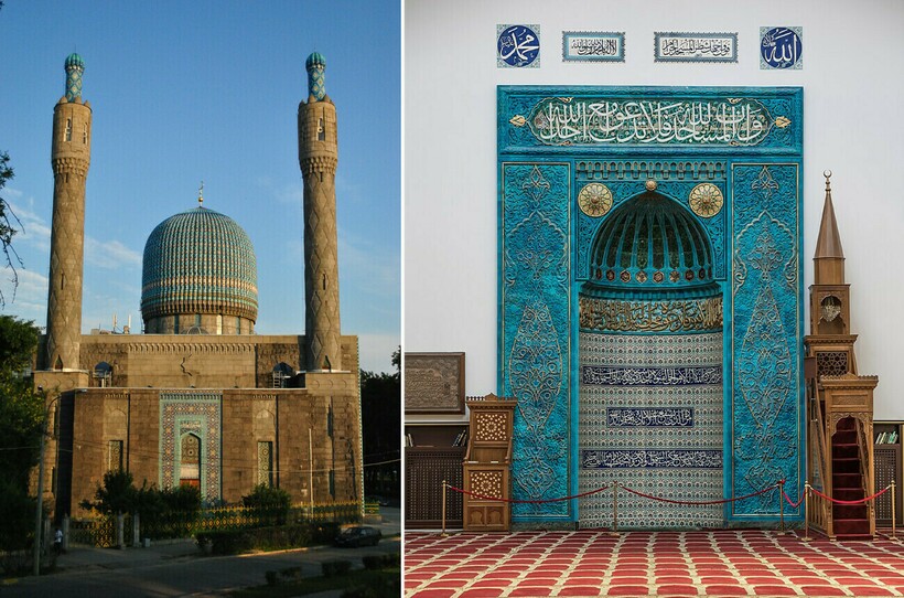 Как выглядят пять самых красивых мечетей России внутри