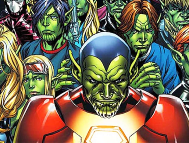 Here come the Skrulls! [Credit: Marvel Comics]