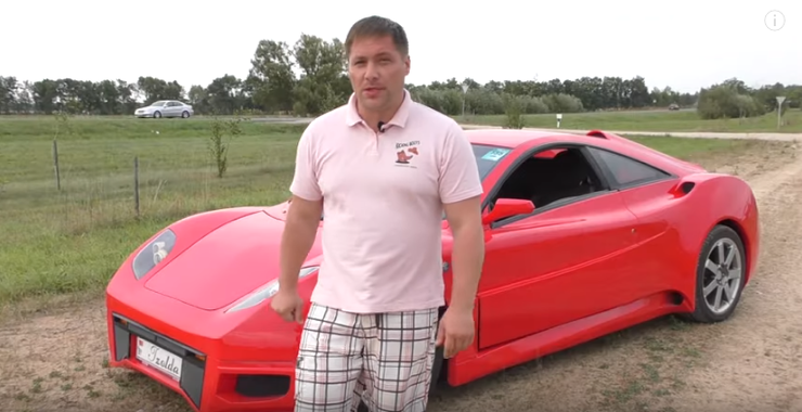 Уникальный самодельный автомобиль. Такого вы не увидите нигде!