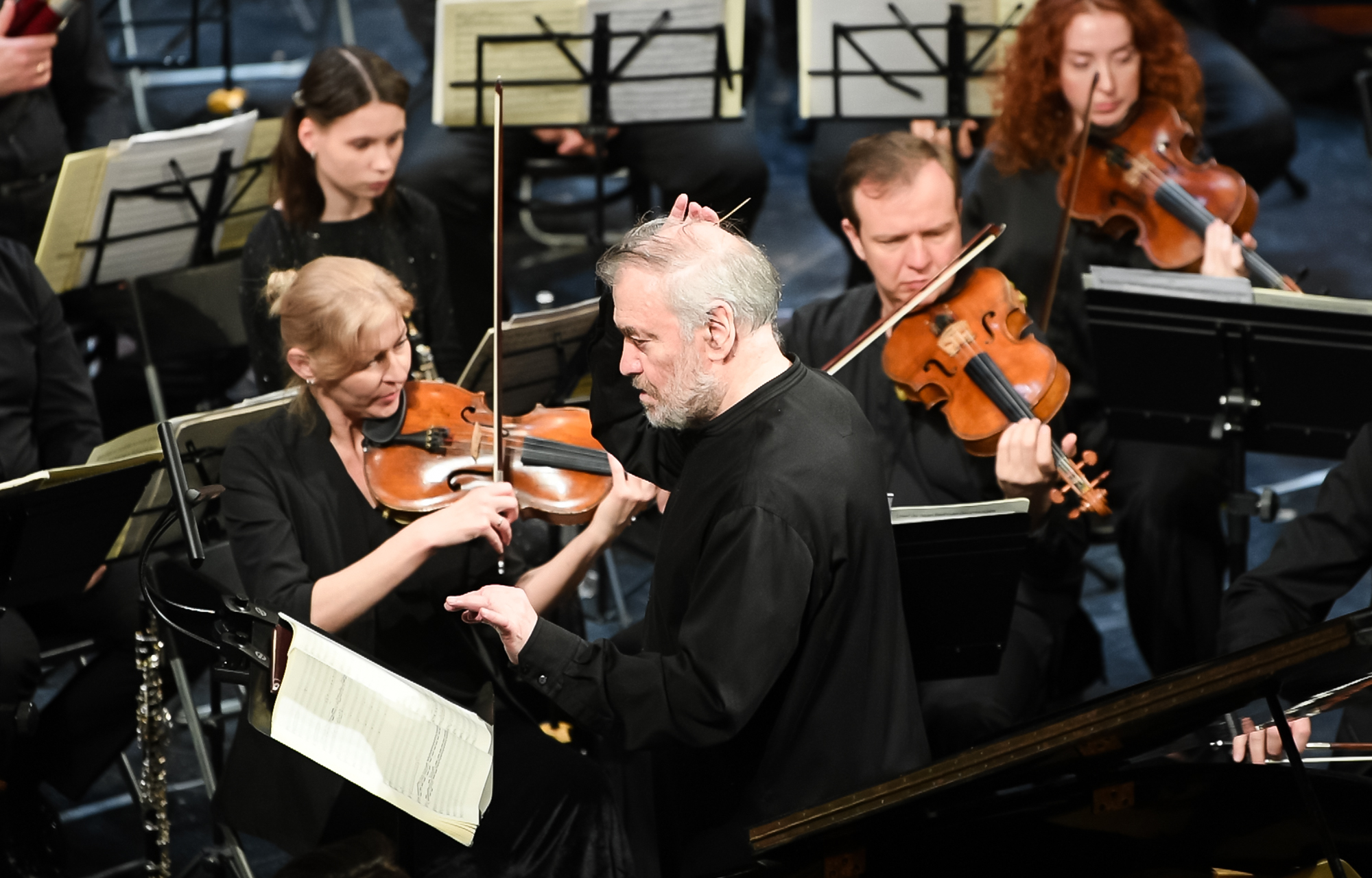 В Твери впервые выступил Объединённый симфонический оркестр Мариинского и Большого театров под управлением Валерия Гергиева