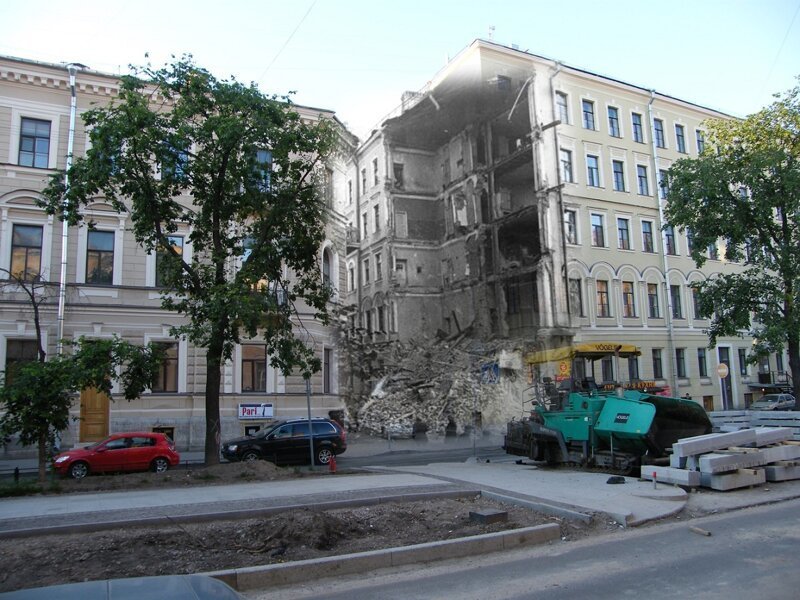 Ленинград 1942-2009 Фурштатская улица12 блокада, ленинград, победа