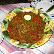 Говядина с овощами