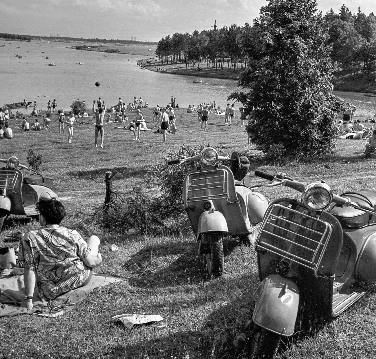 Пляжный отдых в Советском Союзе