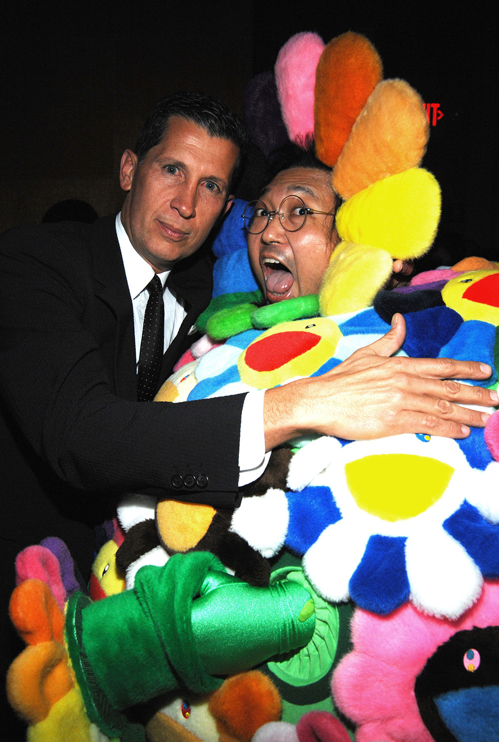  СТЕФАНО ТОНКИ И ТАКАШИ МУРАКАМИ НА ART BASEL MIAMI, 2008