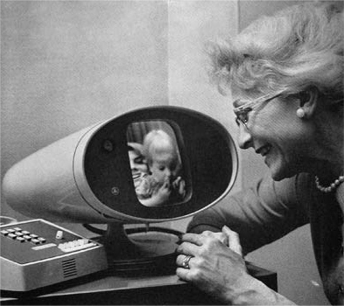 Picturephone, представленный на выставке в 1964 году.