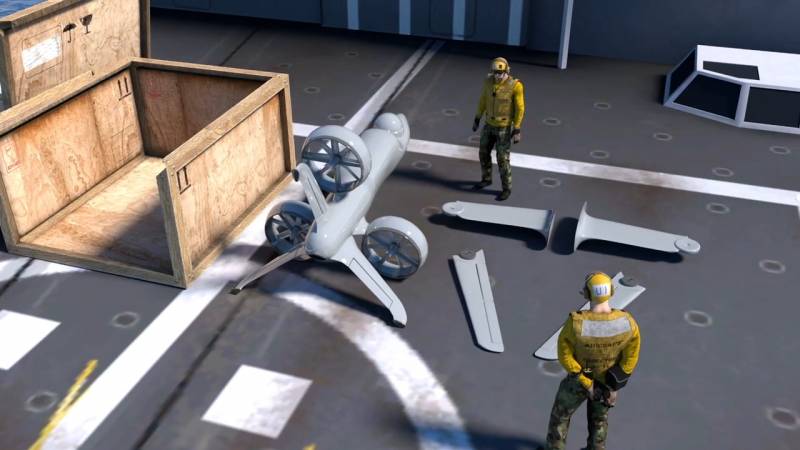 DARPA запускает разработку беспилотника-тейлситтера ANCILLARY оружие