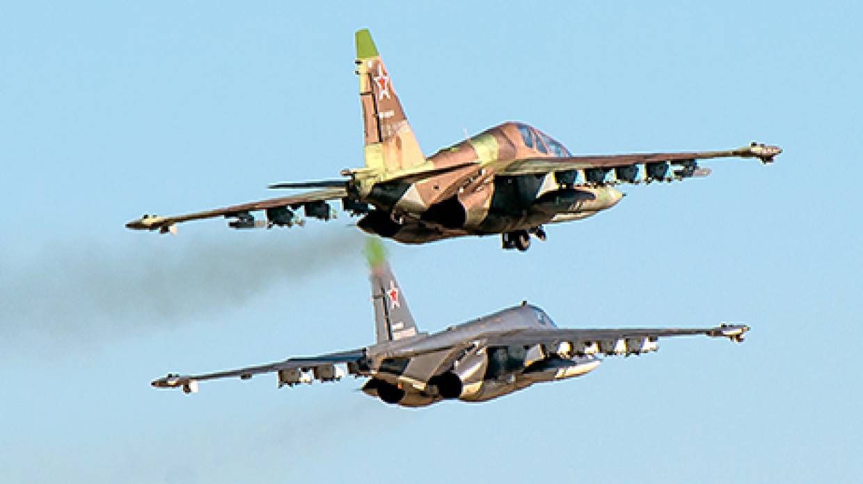 Российские Су-25СМ завершили перебазирование на аэродромы в Белоруссии