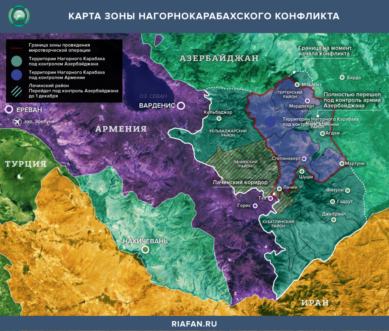 Карта армении на 2030 год