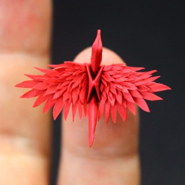 I Folded And Decorated An Origami Crane Every Day, For 1000 Days