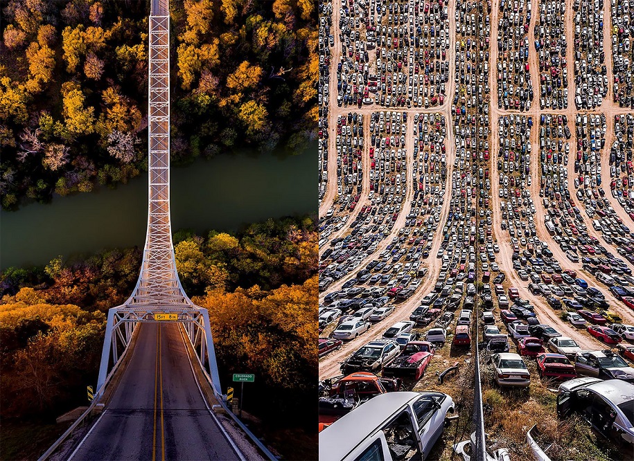 Оригами 80-го уровня — турецкий фотограф сгибает города - похожая новость на Toplenta