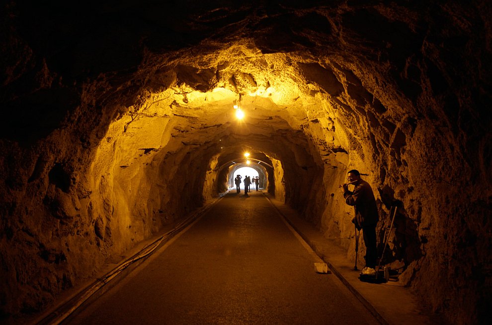 Подземный туннель на острове Сямэнь