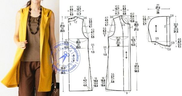 9 выкроек для шитья стильных удлиненных жилетов жилета, жилет, вариант, которую, можно, носить, сочетании, очень, отлично, такой, удлиненного, деталь, этого, который, деловой, лучше, жилетаПредлагаем, паркеБолее, интересные, росразмер