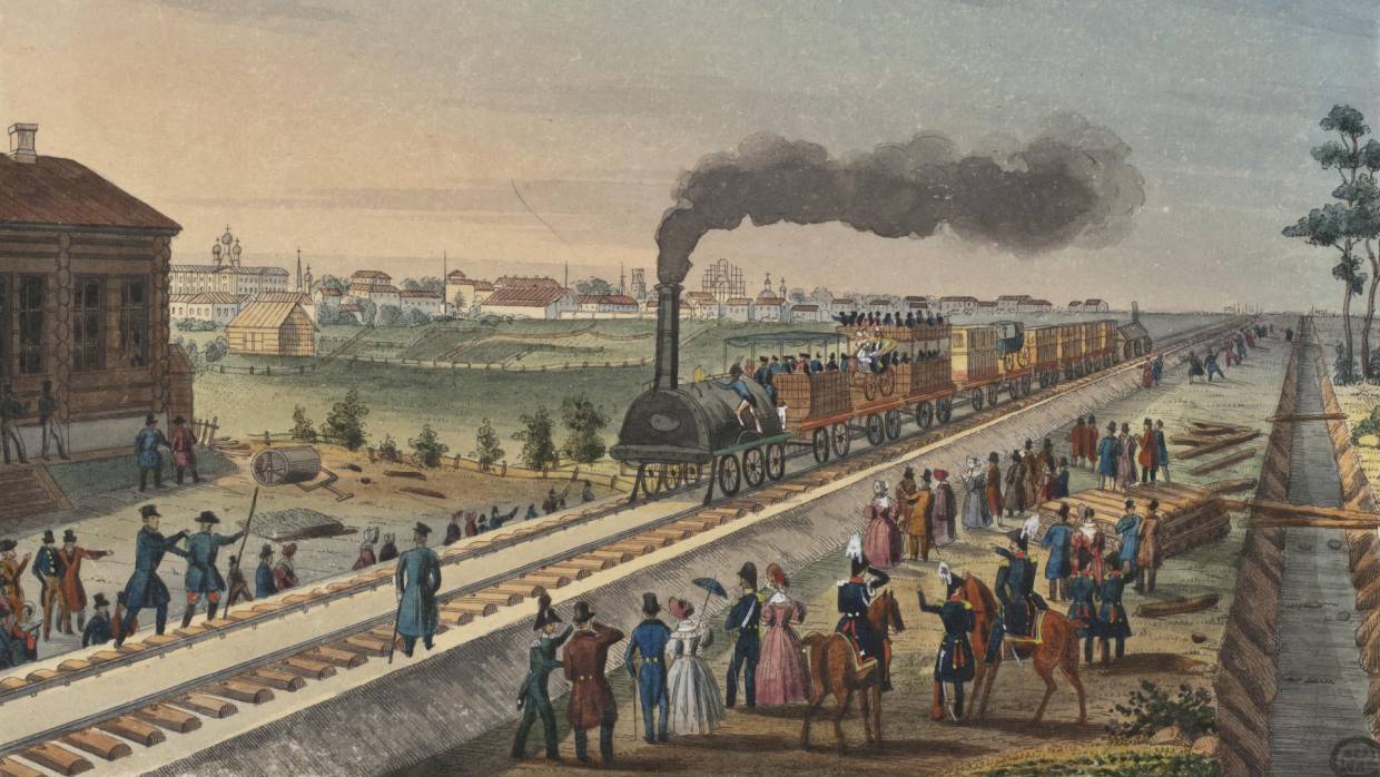 Забава, сделавшая Россию великой: 184 года назад была открыта Царскосельская железная дорога Общество