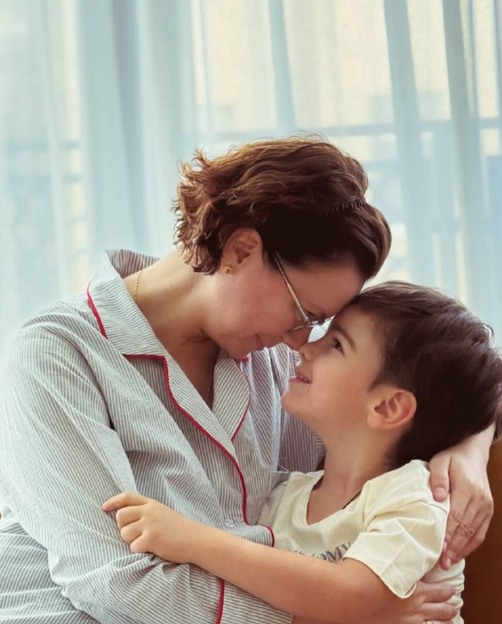 Татьяна Брухунова с сыном