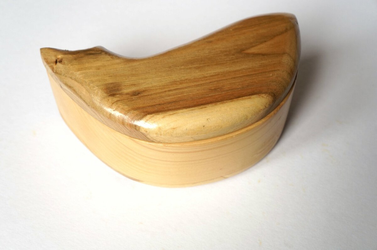 Маленькие шкатулки из пихты и ореха на ленточной пиле самоделкин