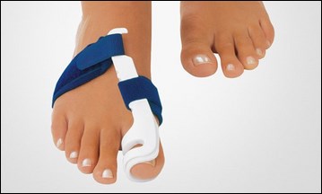 Ортопедические приспособления от шишки на ноге